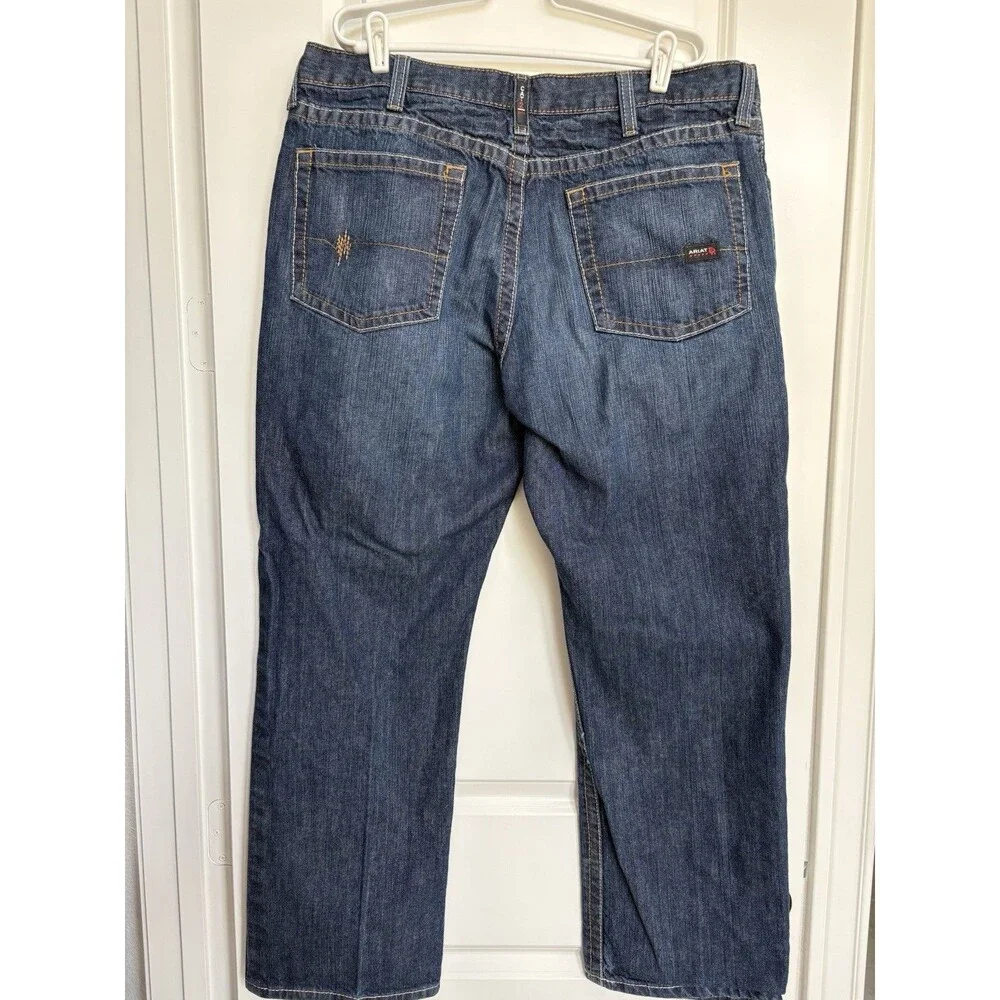 Ariat Work FR M4 Low Rise Boot Cut Flame Resistant CAT2 Men’s 42/32 Jeans Safety
